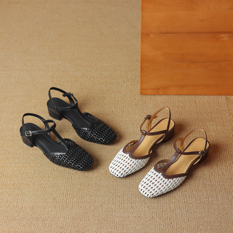 Estelle Braided Heels