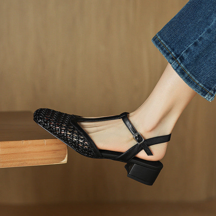 Estelle Braided Heels