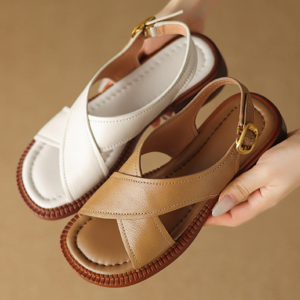 Isla Leather Sandals