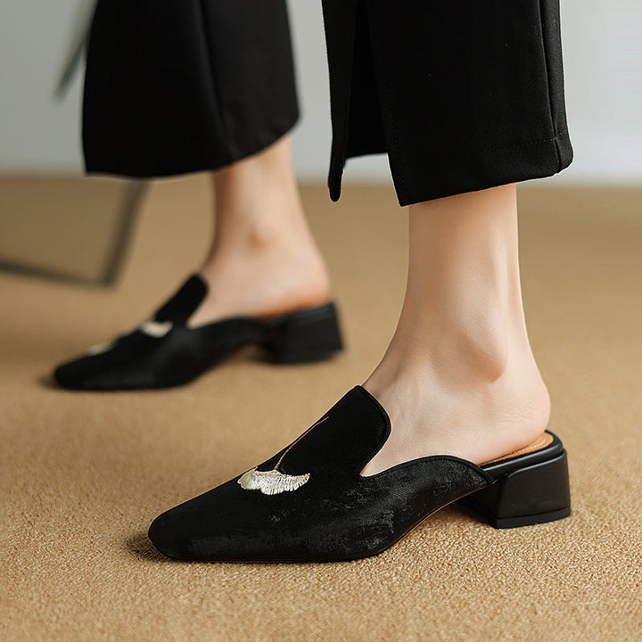 Florina Velvet Mules