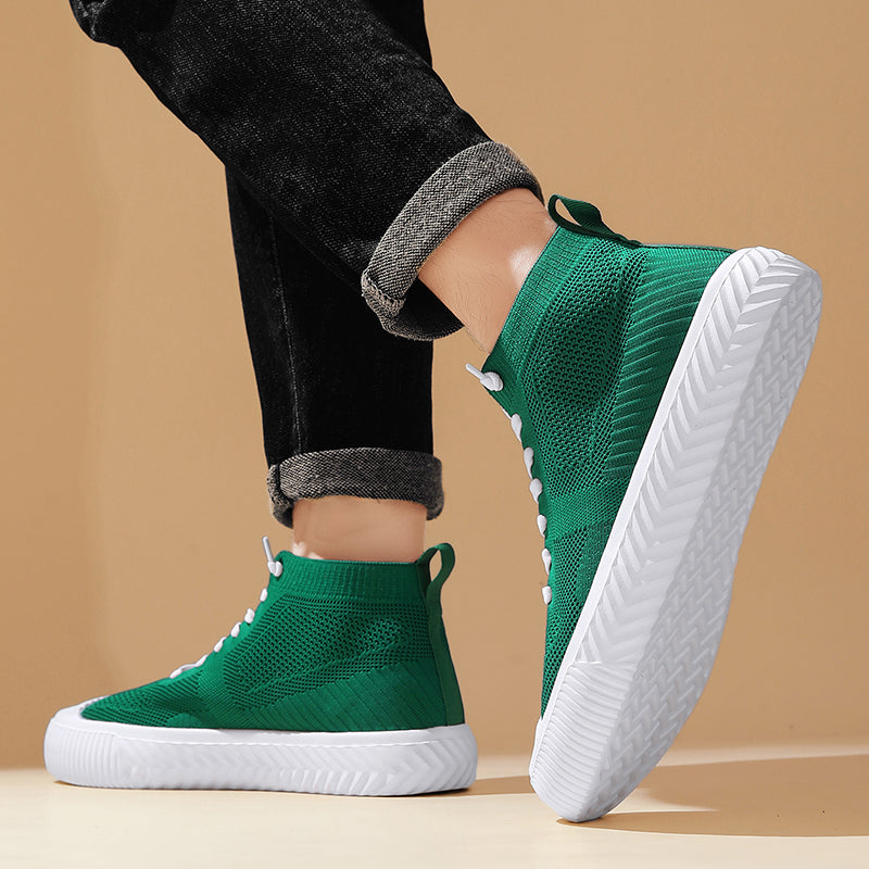Metroknit High Top Sneakers