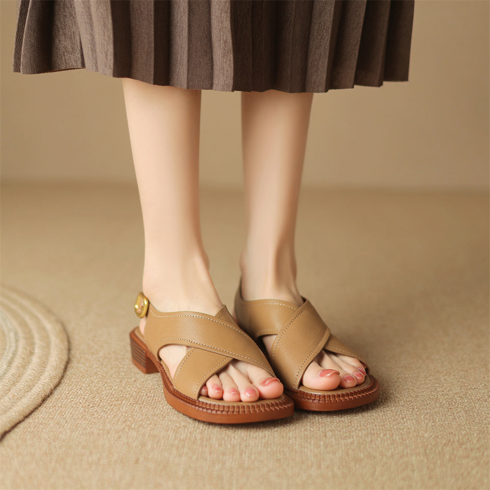 Isla Leather Sandals