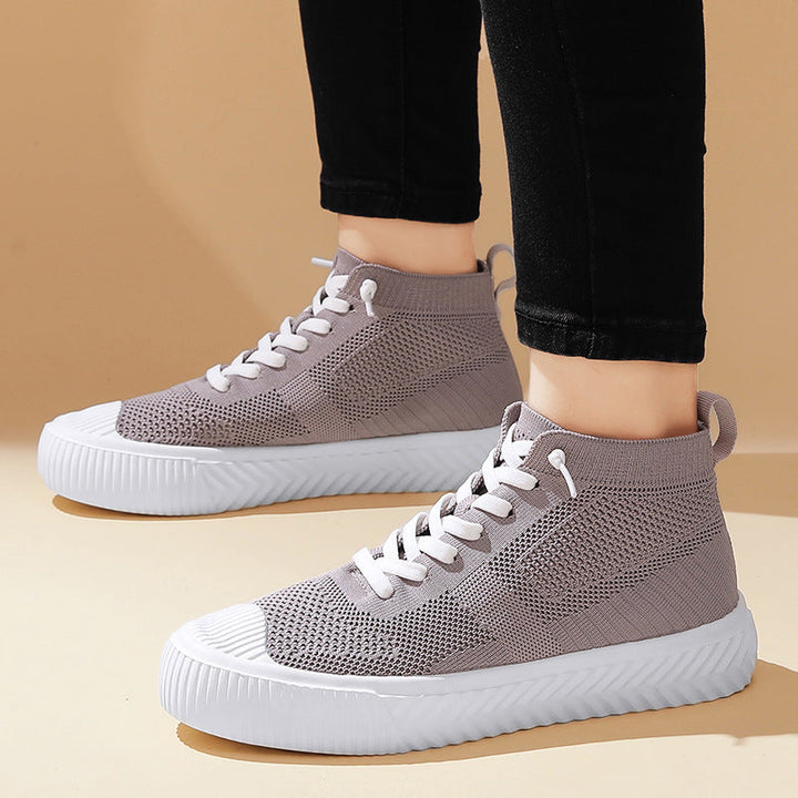 Metroknit High Top Sneakers