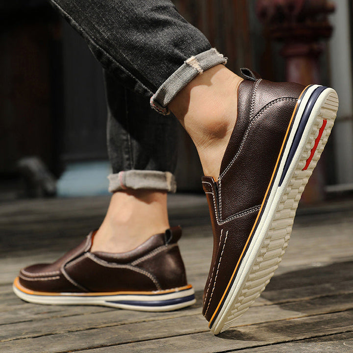 Savino Leather Loafers