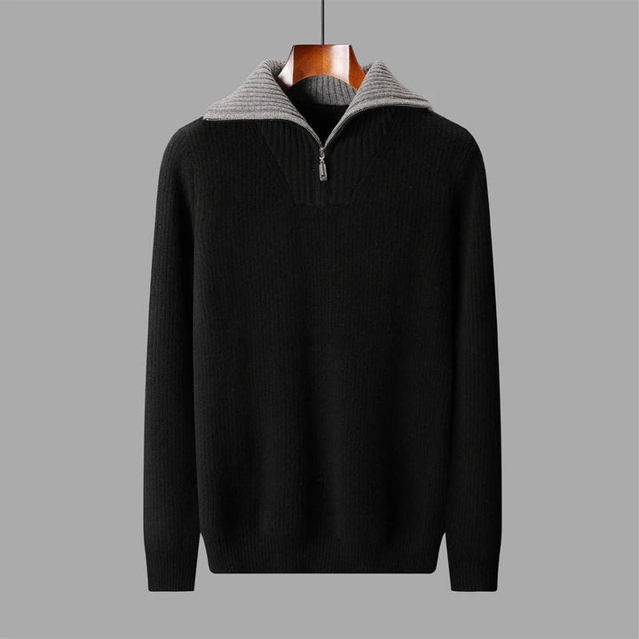 Vermont Wool Quarter Zip