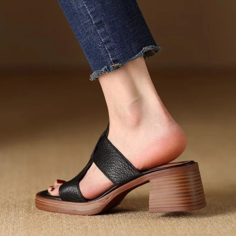 Alessia Leather Sandals