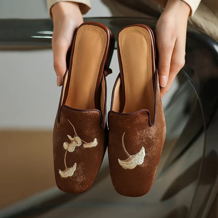 Florina Velvet Mules