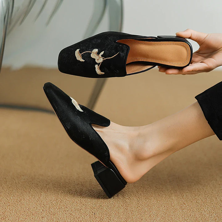 Florina Velvet Mules